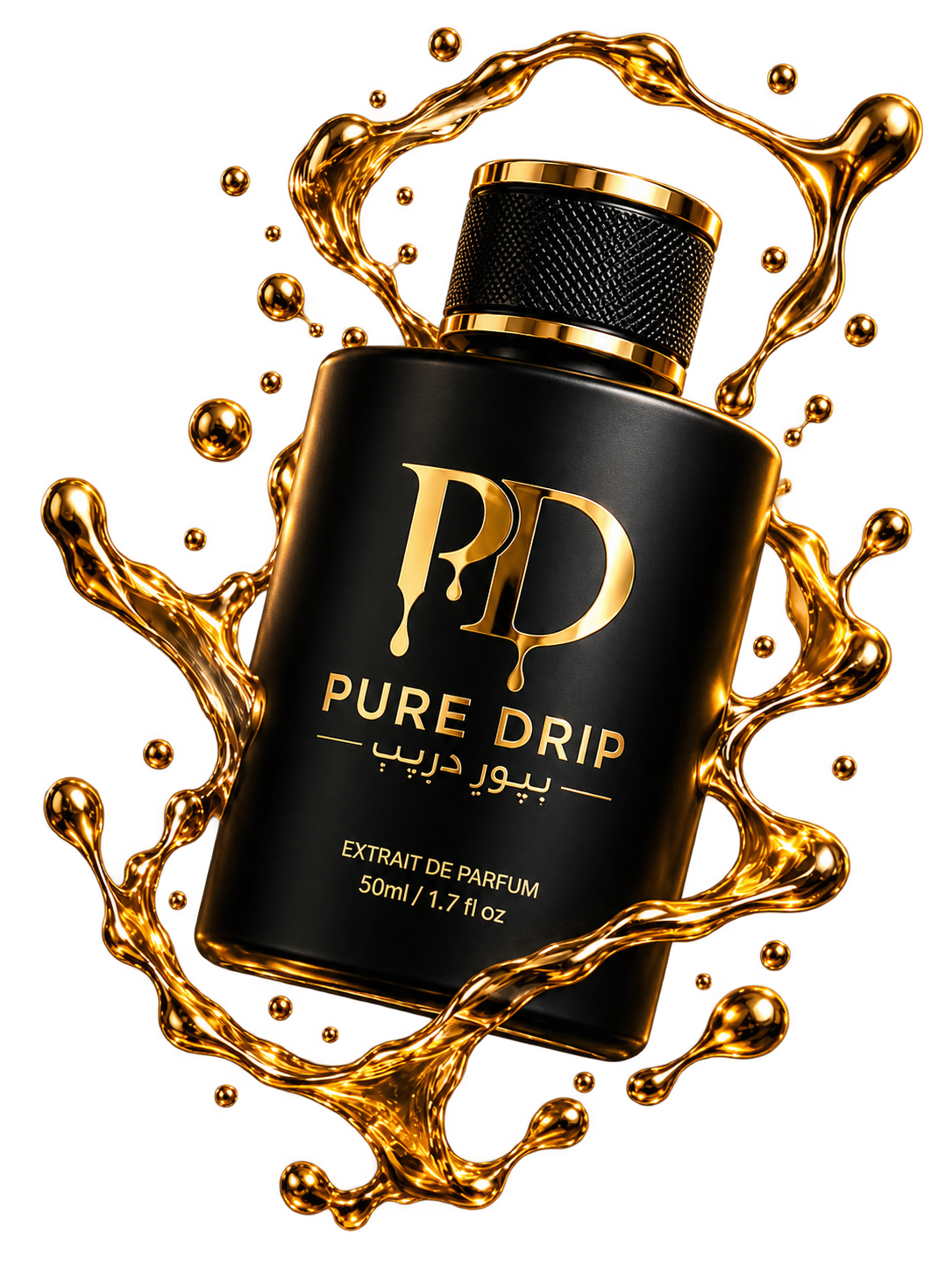 pure drip transparent background